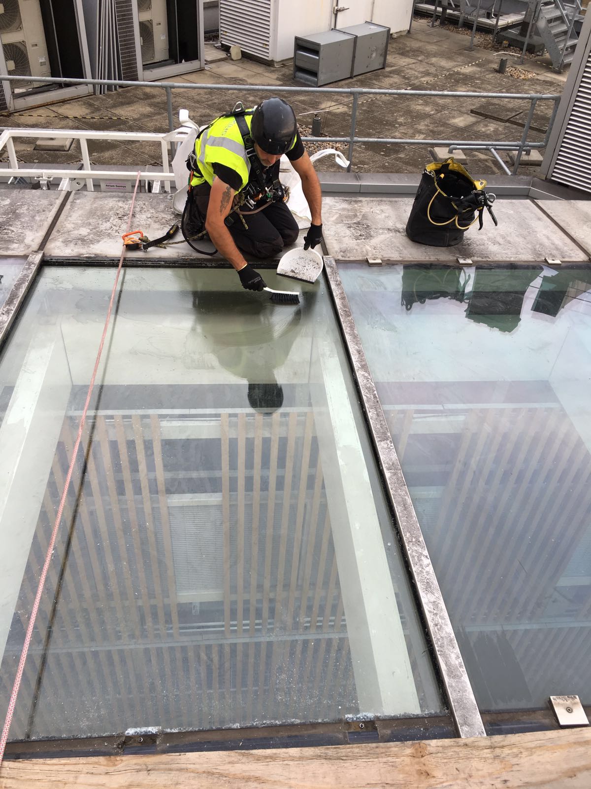Commercial rooflight replacement and maintenance